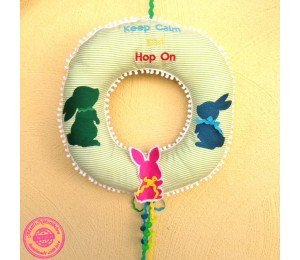 Stickdatei - Keep calm and Hop on 2